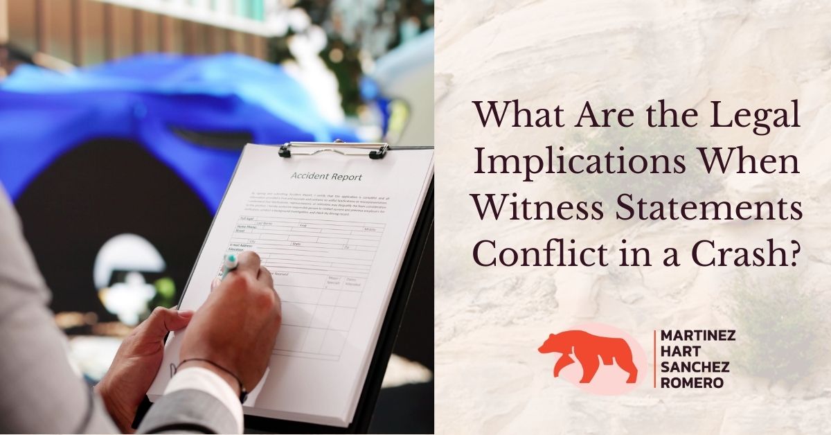 What Are the Legal Implications When Witness Statements Conflict in a ...